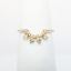 Picture of 14k Yellow Gold & Diamond Contoured Wedding Band