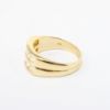 Picture of 18k Yellow Gold Double Row Diamond Ring