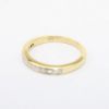 Picture of Traditional 14k Yellow Gold & Diamond Wedding Band