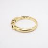 Picture of 14k Yellow Gold & Three Diamond Wedding Band