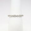 Picture of Vintage Inspired 14k White Gold & Diamond Wedding Band