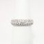Picture of Domed 14k White Gold & Pavé Set Diamond Ring