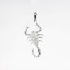 Picture of 14k White Gold & Diamond Scorpion Pendant