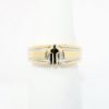 Picture of 14k Two-Tone Gold Ring with Cross