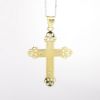 Picture of 18k Yellow Gold Traditional Crucifix Pendant 