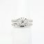 Picture of 14k White Gold & Channel Set Diamond Bridal Ring Set