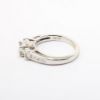 Picture of 14k White Gold & Square Cut Diamond Bridal Ring Set