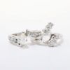 Picture of 14k White Gold & Marquise Cut Diamond Bridal Ring Set