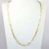 Picture of 14k Yellow Gold Paperclip Chain Necklace