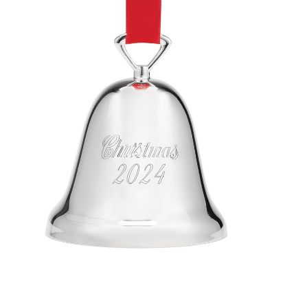 Picture of 2024 Annual 'Christmas 2024' Reed & Barton Plated Bell  Ornament  