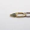 Picture of 14k Two-Tone Gold Curb Chain Bracelet 