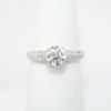 Picture of 14k White Gold & GIA Certified Diamond Solitaire Ring