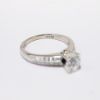 Picture of 14k White Gold & GIA Certified Diamond Solitaire Ring