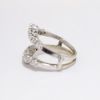 Picture of 14k White Gold & Diamond Insert Ring Enhancer