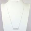 Picture of Confetti Collection 14k White Gold & Diamond Bar Pendant Necklace