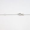 Picture of Confetti Collection 14k White Gold & Diamond Bar Pendant Necklace