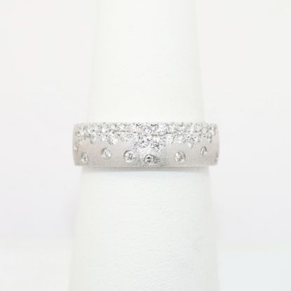 Picture of Confetti Collection 14k White Gold & Diamond Ring