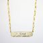 Picture of Confetti Collection 14k Yellow Gold & Diamond Bar Pendant Necklace