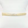 Picture of Confetti Collection 14k Yellow Gold & Diamond Hinged Bangle Bracelet