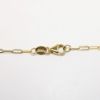 Picture of Confetti Collection 14k Yellow Gold & Diamond Dog Tag Style Necklace