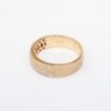 Picture of Confetti Collection Brushed 14k Rose Gold & Diamond Ring