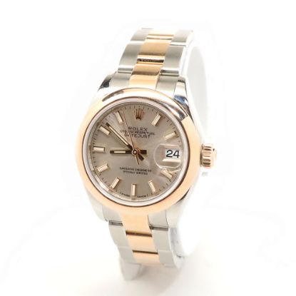 Picture of Ladies Rolex Datejust Oyster Watch in Rose Gold & Stainless Steel