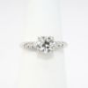 Picture of Vintage 18k White Gold & Old European Cut Diamond Engagement Ring