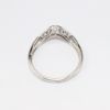 Picture of 14k White Gold & Round Brilliant Cut Diamond Halo Bridal Ring Set