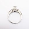 Picture of 18k White Gold & IGI Certified Round Brilliant Cut Diamond Engagement Ring