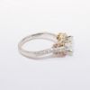 Picture of 14k Rose & White Gold GIA Certified Round Brilliant Cut Diamond Halo Ring