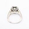 Picture of 14k White Gold & Round Brilliant Cut Diamond Halo Ring