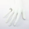 Picture of Etched 14k White Gold & Round Brilliant Cut Diamond Bridal Ring Set