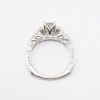 Picture of Vintage Inspired 14k White Gold & Round Brilliant Diamond Solitaire Ring