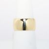 Picture of Wide 14k Yellow Gold Wedding Band Ring