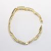 Picture of 18k Two-Tone Gold Geometric Links Bracelet