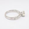 Picture of 14k White Gold & Round Brilliant Cut Diamond Solitaire Engagement Ring