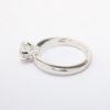 Picture of 14k White Gold & Round Brilliant Cut Diamond Solitaire Engagement Ring