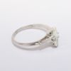 Picture of 14k White Gold & Marquise Cut Diamond Solitaire Ring with Baguette Cut Accents