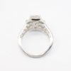 Picture of 14k White Gold & 2.01ct GIA Certified Round Brilliant Cut Diamond Halo Ring