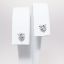 Picture of Platinum & Round Brilliant Cut Diamond Solitaire Earrings