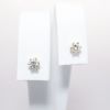 Picture of 14k Yellow Gold & Round Brilliant Cut Diamond Solitaire Earrings