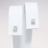 Picture of 14k Yellow Gold & Round Brilliant Cut Diamond Solitaire Earrings