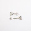 Picture of 14k White Gold & 1.00ct Diamond Solitaire Earrings