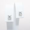 Picture of 14k White Gold & 1.00ct Diamond Solitaire Earrings