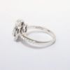 Picture of Beautiful 18k White Gold & Diamond Rose Ring by Oliva 