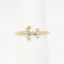 Picture of Nemati 14k Yellow Gold & Diamond Anchor Ring with Twisted band