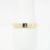 Picture of Nemati 14k Yellow Gold & Channel Set Diamond Men's Ring with Anchor Details