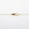 Picture of 14k Yellow Gold & Diamond Necklace with Curb Chain Link Pendant