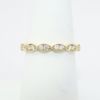 Picture of Vintage Inspire 14k Yellow Gold & Diamond Wedding Band with Milgrain Detailing