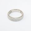 Picture of 14k White Gold & Pavé Set Diamond Wedding Band